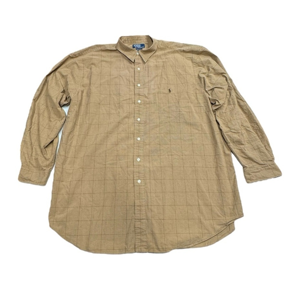 Polo by Ralph Lauren men’s long sleeve shirt. Size tag has been torn out!